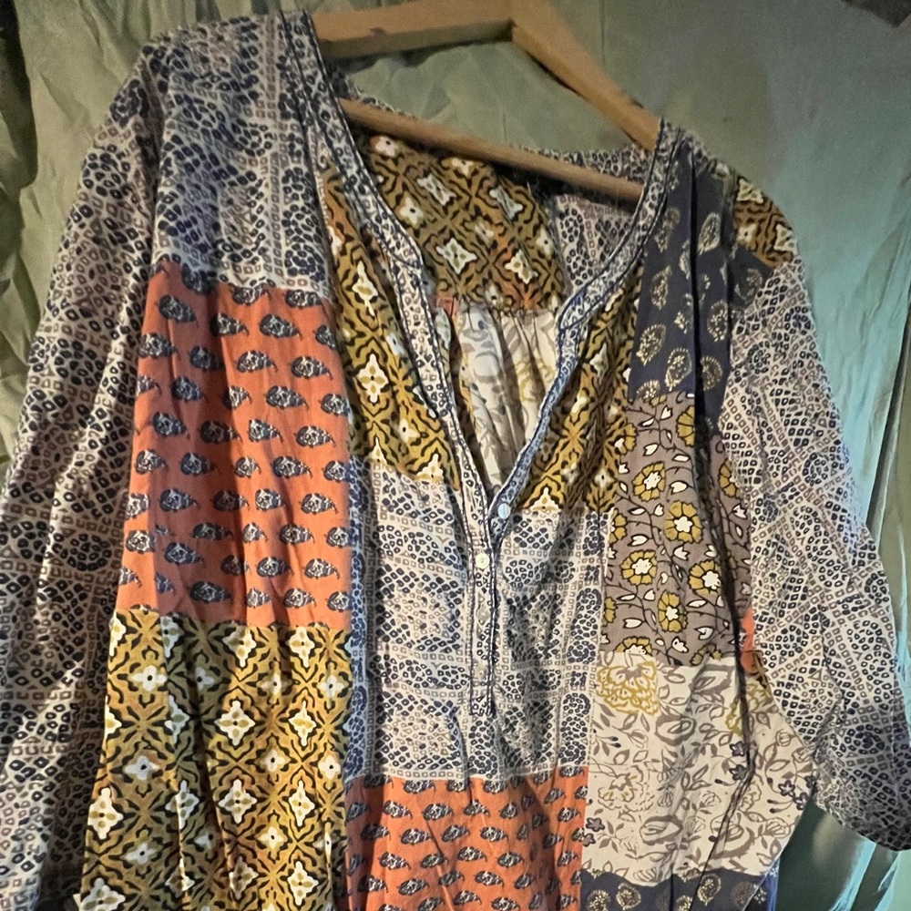 Ulla Popken cotton top, women’s size 32/34